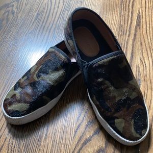 Corso Como Camo Leather Hair slip on Sneaker 8.5 M
